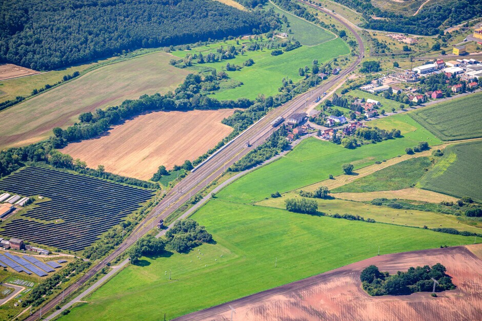 Luftaufnahme Bleicherode Ost